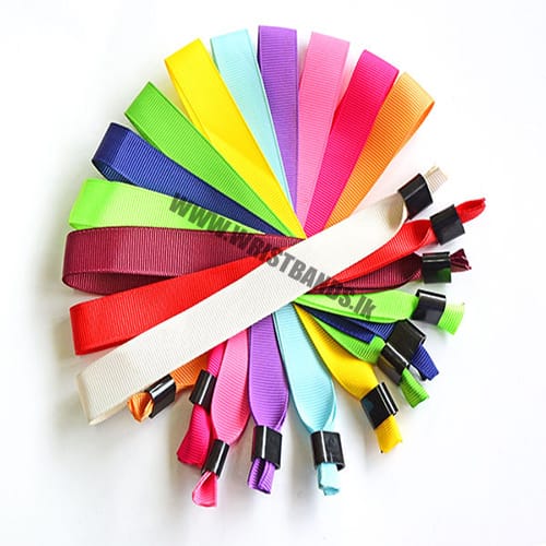 Fabric Plain Wristbands